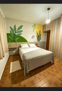 Katil atau katil-katil dalam bilik di Nosso Recanto Pérola