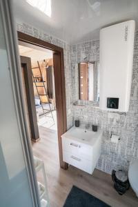 Ванная комната в Ruciane Park - Mazury resort & spa