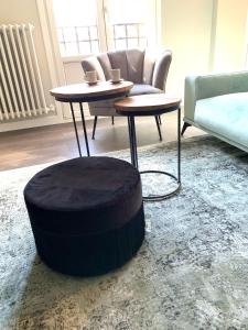Posezení v ubytování Emérita Luxury Home
