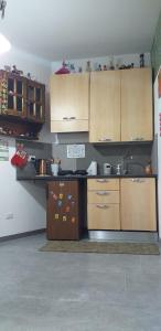 Kuchyň nebo kuchyňský kout v ubytování B&B da Debora
