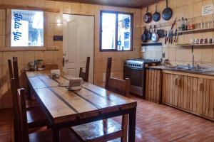 Cuina o zona de cuina de Isla Yu Patagonia