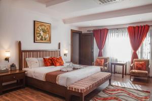 Postel nebo postele na pokoji v ubytování Meraki Holistic Wellness Retreat + 36 fotografií