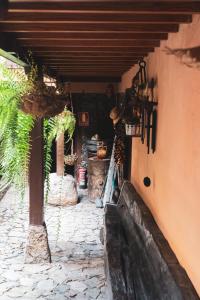 A garden outside Casa rural Los Madroños