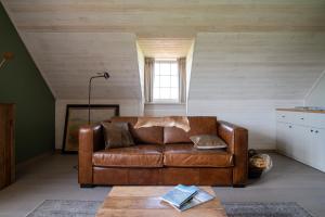 Ruang duduk di B&B De Hemelse Polder