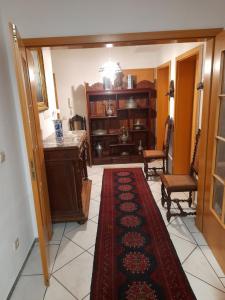 Kuchyň nebo kuchyňský kout v ubytování Souterrain Wohnung in Bensheim