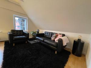 Posezení v ubytování Ferienwohnung in Bad Bramstedt