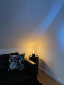 Posezení v ubytování Ferienwohnung in Bad Bramstedt
