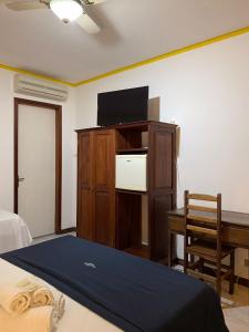 Postel nebo postele na pokoji v ubytování Pousada Valhacouto II