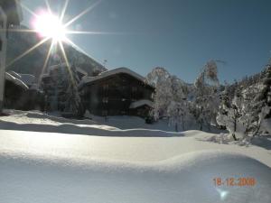 Hotel Bellevue during the winter