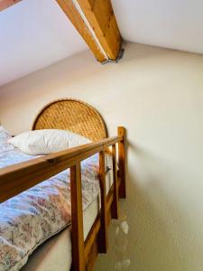 Postel nebo postele na pokoji v ubytování Cosy Studio en résidence privée