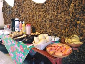 Comida in lodge ou em algum lugar perto