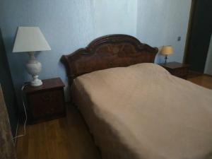 
Кровать или кровати в номере Гостевой дом Le Chalet
