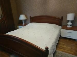 Кровать или кровати в номере Гостевой дом Le Chalet