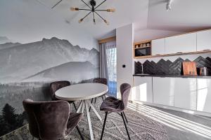 Nespecifikovaný výhled na hory nebo výhled na hory při pohledu z apartmánu