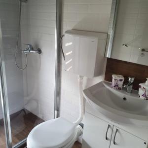 Vannituba majutusasutuses Apartmani Vukmanović