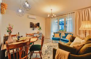 Χώρος καθιστικού στο Apartament Inna Bajka