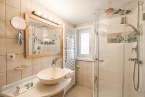 Kúpeľňa v ubytovaní Alpenhotel DAS KÜREN