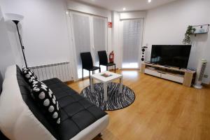 TV a/nebo společenská místnost v ubytování APARTAMENTOS ARGIA 2