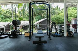 Fitness centrum a/nebo fitness zařízení v ubytování Shiralea Backpackers Resort
