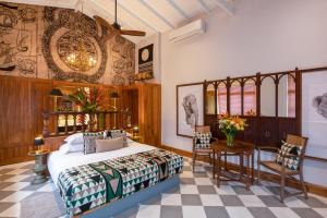 Posezení v ubytování 55TG Boutique Suites