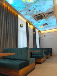 Posezení v ubytování Sky Hotel Kraków