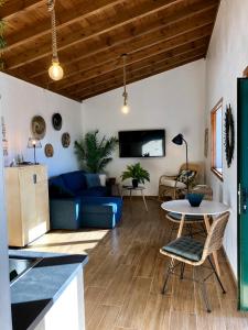 A seating area at Finca Los Llanitos