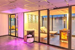 Ein Sitzbereich in der Unterkunft Alpenlove - Adult SPA Hotel
