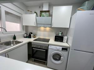 A kitchen or kitchenette at Nuestro Rinconcito del Soho