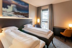 Postel nebo postele na pokoji v ubytování Comfort Hotel Bodø