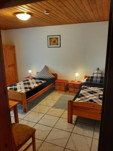 Posezení v ubytování Gästehaus Rüger
