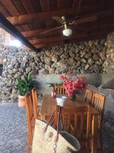A seating area at Finca Los Llanitos