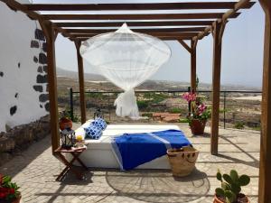 A balcony or terrace at Finca Los Llanitos