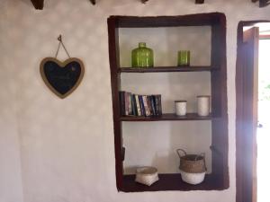 The library in the holiday home