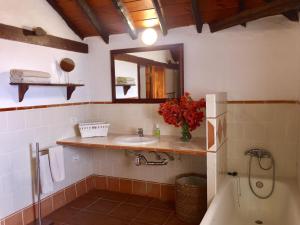 A bathroom at Finca Los Llanitos