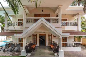 Un balcon sau o terasă la Villa Calangute Phase 1