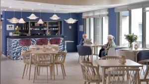 En restaurant eller et andet spisested på Domitys Ker Madiou