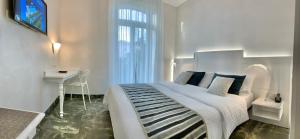 Postel nebo postele na pokoji v ubytování Continental Parkhotel