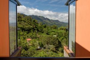 Pemandangan gunung umum atau pemandangan gunung yang diambil dari lodge