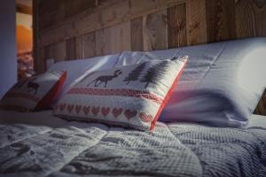Postel nebo postele na pokoji v ubytování Maison Lucien