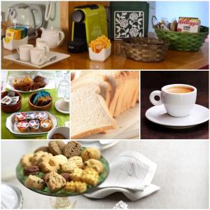 Možnosti raňajok pre hostí v ubytovaní Pozzuoli Green house