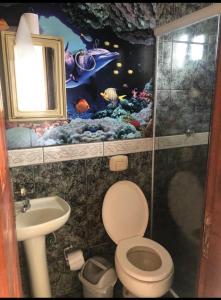 Ванная комната в Hotel Morada de Leste