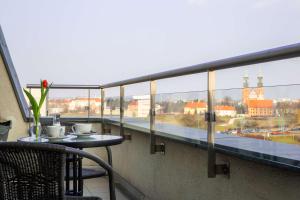Ein Balkon oder eine Terrasse in der Unterkunft Park Inn by Radisson Poznan