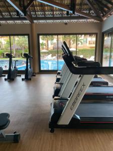 Het fitnesscentrum en/of fitnessfaciliteiten van VG Sun Flat Cumbuco - Térreo