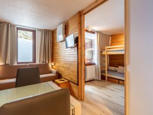 Appartement Plagne Bellecôte, 1 pièce, 4 personnes - FR-1-351-65の見取り図または間取り図