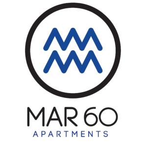 a logo for marco apartments at MAR60 Apartments in Caorle