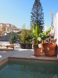 Bazén v ubytovaní SUITES 9 MALAGA, three unique suites with private plunge pool alebo v jeho blízkosti