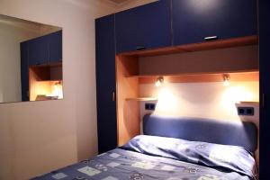 Postel nebo postele na pokoji v ubytování Camping Free Beach