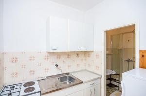 Ett kök eller pentry på Apartments Violić