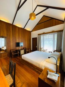 Postel nebo postele na pokoji v ubytování Bagan Cottage Boutique Hotel + 21 fotografií