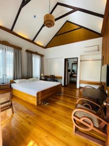 Postel nebo postele na pokoji v ubytování Bagan Cottage Boutique Hotel